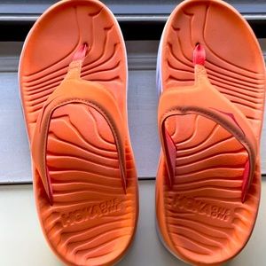 Hoka one sandals, size 7